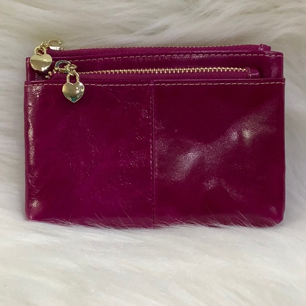 NWOT🩷 Maison de Beaute Marseilles Limoges Leather Wallet - Picture 3 of 16